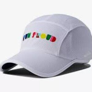 Brooks Womens Tempo Hat "Run Proud" New With Tags One Size Pre-Priced $20